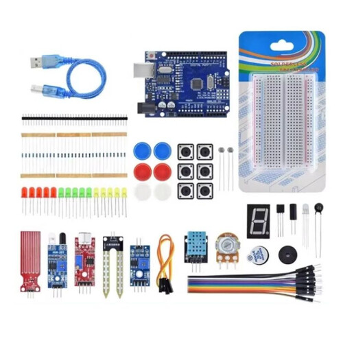 400 Tie-Points Breadboard R3 Motherboard DIY Project  Kit for   R3 Electronic Component Set