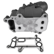 11427807177Oil Filter Housing with Gasket for E88 E82 E81 E87 E93 X1 E84 X3 E83 2004-2015 11427807799 11427797392