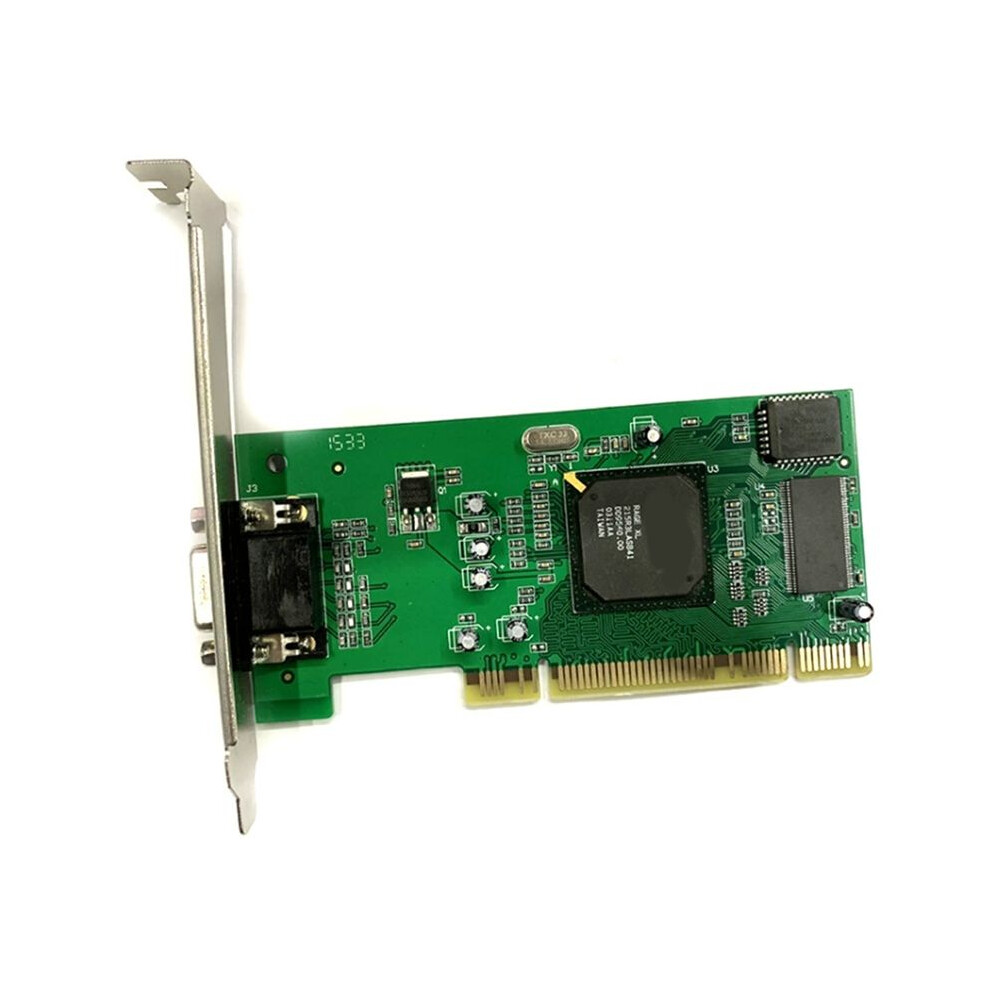 Card Vga Pci 8Mb 32Bit Desktop Computer Accessories Multi Display For Ati Rage Xl Vga Card Pci Card 6033595088676