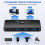 USB3.0  Adapter USB 3.0 Switcher 2 Input 4 Output USB  KVM Switcher Printer Sharer for Computer Keyboard 6