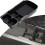 1Pc Car Storage Box Under Car Center Armrest for  EV6 21-24 Center Console Storage Box Lower Layer Tray 3