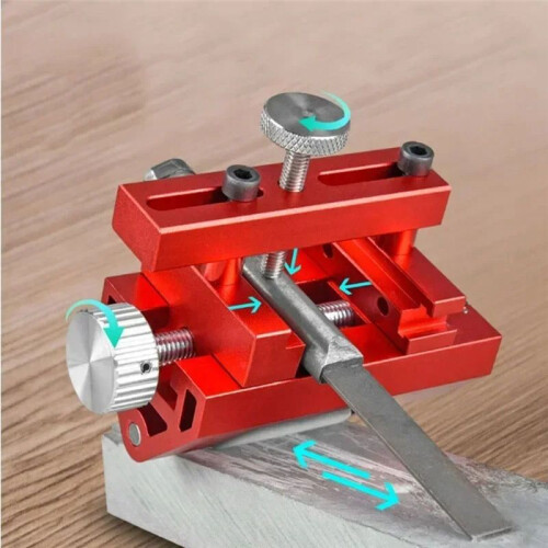 Manual Sharpener Metal Sharpener Abrasive Tools Sharpening Jig Angle Adjustable Inclined Edges Wood Chisel Fixing 2