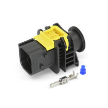4 Pin Waterproof Automotive Connector 2.8mm Heavy Duty Sealed Wiring Connector with Terminal and Seal