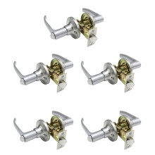 5X Door Handle Lock Entry Sliding Front Doors Entrance Keyed Locks Home Use for Bedroom Living Room Indoor Household