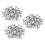 M3 x 6mm Hex Socket Countersunk Flat  Screw Bolts 150Pcs 1