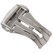 5pcs 18mm Stainless Steel Deployant Watch Strap Folding Buckle Clasp for , Fosted 18Mm