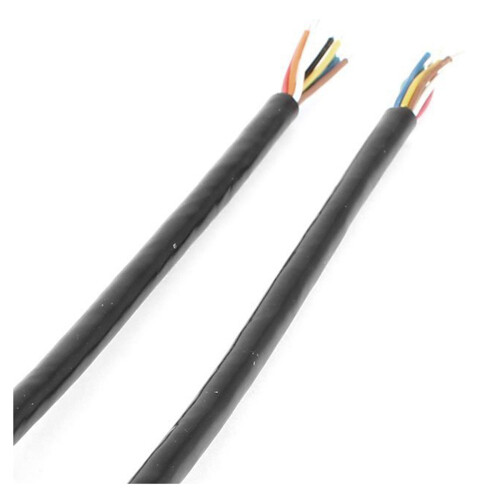 4X 8 Pin M/F Plug Waterproof Connector Cable Black 2