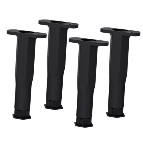 Bed Frame Support Legs 4 Pack, Heavy Duty Adjustable Center Support, Prevents Mattress Sagging