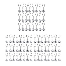 Pacote com 72 Chaveiros Mirror Disco Última Disco Bachelorette Retro 60s 70s Disco Keychain para Conjunto de Lembrancinhas