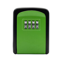 Outdoor Wall Mounted Key Lock Box with Combination, Key Safe Box for House Keys