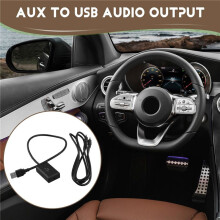 3 Set 7 Inch Car Screen Audio Input AUX to USB Audio Output AUX Activator for NTG 5.0 System