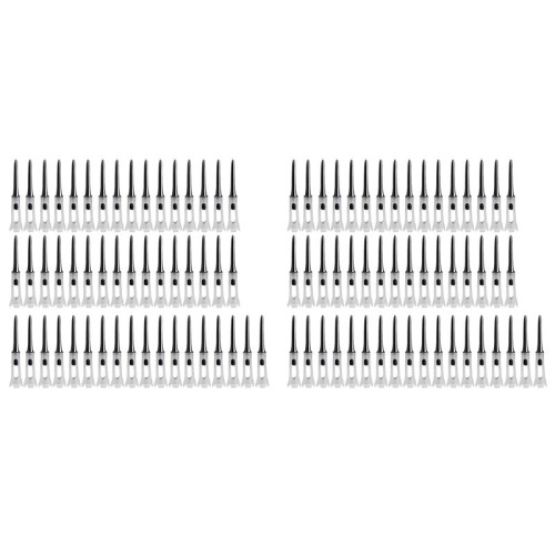 100Pcs  Tee Double Layer Plastic  Tee Soft Low Resistance    Training Tool Black