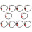 10X Universal Boat Outboard Engine Motor Start Kill  Keyless Push Button , Applicable to All for  Ships 1