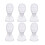 6X  Mannequin Foam  Model Glasses Hat Wig Display Stand 1