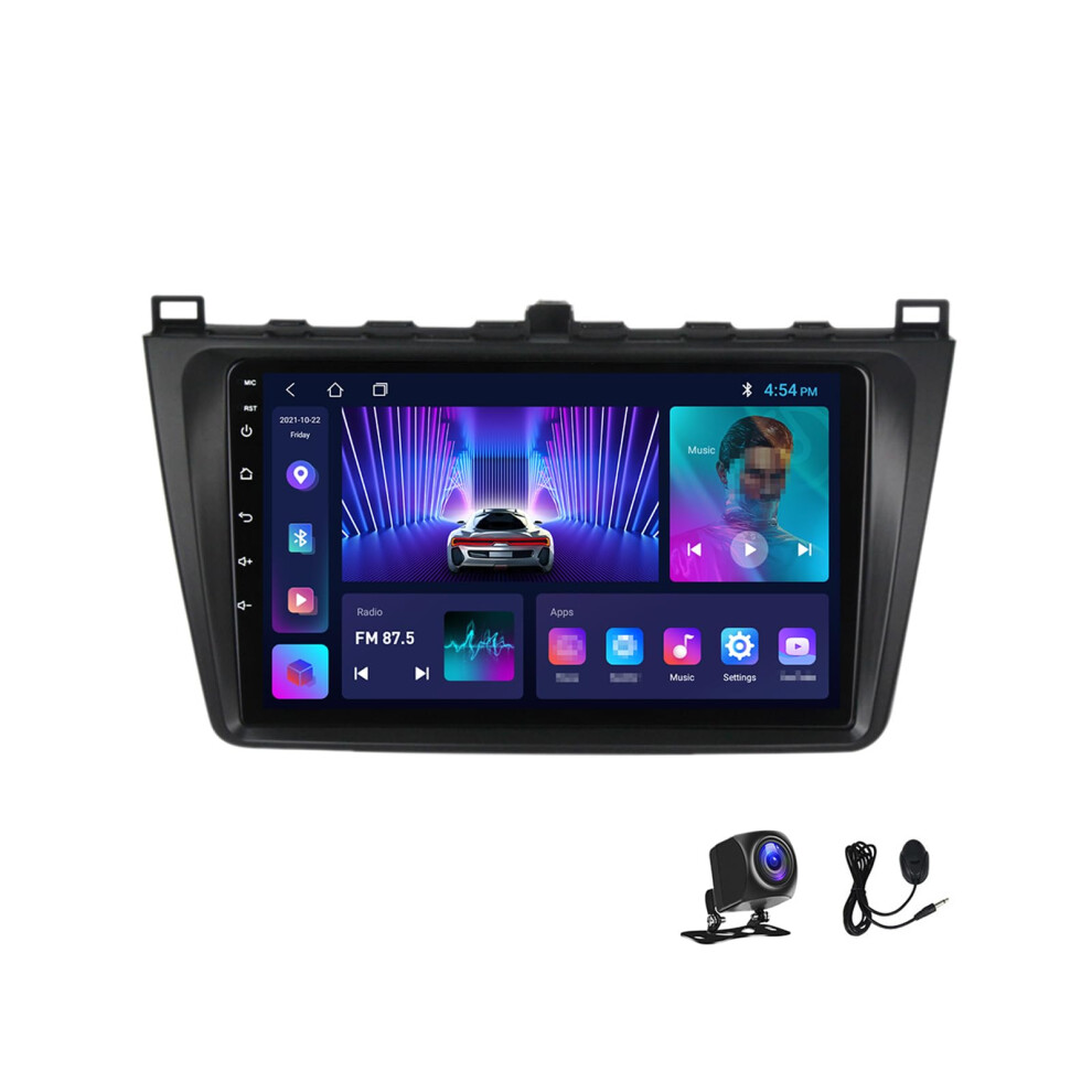 Wireless Carplay Android 13 Car Stereo 9 Inch Touchscreen Radio With Bluetooth Navigation Dsp For Mazda 6 2008Â2012 9073542158080