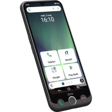 Okostelefon 4G, nagy kijelző, kettős kamera, egyszerű interfész