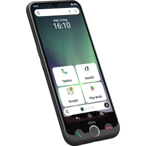 Smartphone 4G, groot scherm, dubbele camera's, eenvoudige interface