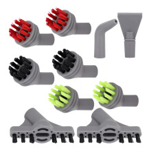Steam Mop Brush Attachments Steam Cleaning Brush-ten piece set