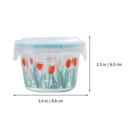 Boîte À Snacks Scellée En Verre Colorée Pour Usage 1