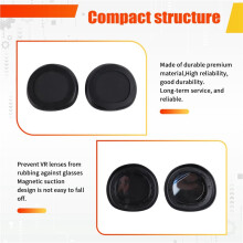 Pour Meta Quest 3 Lentilles Anti-Rayures avec Cadre MagnéTique et Lentille Amovible Accessoires de Lentille Anti-Rayures