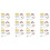 Fruit Battery Science Experiment Kit for Home Teaching Toy, Lemon Potato Battery Physics Teaching Experiment 12 Sets 1
