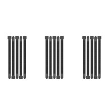 Gravatas Zip Gravatas Zip Heavy Duty de 12 Polegada Com 120 Libras de Resistência à TraçãO, Abraçadeiras Pretas, 300 Peças
