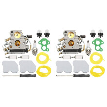 2X Carburettor with Air Filter and Fuel Pipe Filter for 235 235E 236 236E 240 240E Chainsaw