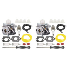 2X 753-06190 BL110 WT-973 Carburetor for Troy Bilt TB22 TB22EC TB32EC Carburetor TB80EC Harness Trimmer Bolt BL160 BC210
