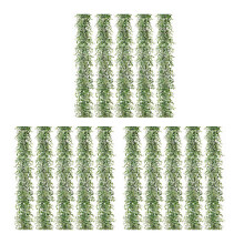 15 Packs 30Ft Artificial Eucalyptus Garlands Fake Greenery Vines Faux Hanging Plants for Wedding Table Backdrop Arch