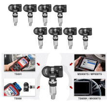 16Pcs Programmable TPMS MX Sensor 315MHZ+433MHz 2-in-1 Tire Pressure Sensor Monitor for Autel Tool TS408 TS508 ITS600