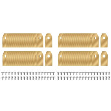72PCS ReplacementBlades for Navimow I105N/I108N/I110N/ H500N/H800N/H1500N/H3000N Robotic Lawn Mower with Screws,A