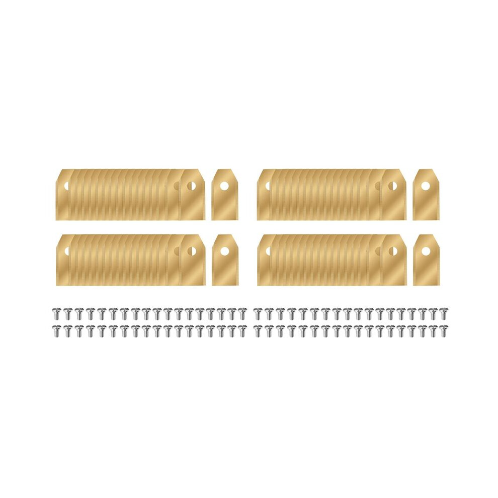 72Pcs Replacementblades For Navimow I105n/I108n/I110n/ H500n/H800n/H1500n/H3000n Robotic Lawn Mower With Screws,A 4713512058617