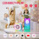 Mini macchina per karaoke con 2 microfoni wireless, Bluetooth 5.3, effetti vocali e luci LED, regalo ideale per bambini 3