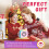 Mini macchina per karaoke con 2 microfoni wireless, Bluetooth 5.3, effetti vocali e luci LED, regalo ideale per bambini 4
