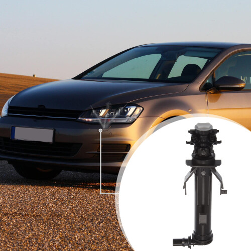 Front Right Headlight Washer Nozzle for Volkswagen Golf – Moistureproof Dustproof Shield 1 Pc 1