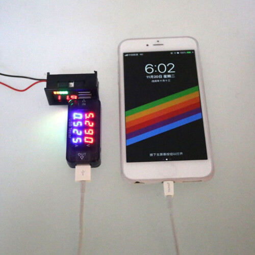 2X 12V Digital Voltmeter Voltage Battery Panel Meter for Car Motorcycle USB 5V 2A Output 1