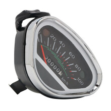 2X Motorcycle Speedometer 100Km/H Tachometer Odometer Instrument for DAX 70