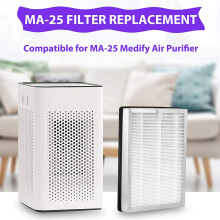 HEPA Filter Replacement for Medify MA-25 Air Purifier 4-Pack 3 In 1 Filtration True HEPA H13 Filter Pre-Filter