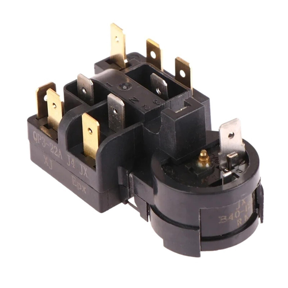Refrigerator Ptc Starter Relay Qp312a For Haier, Reliable Compressor Activation, HeatâResistant Design 9351714636018
