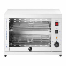Salamandra da cucina professionale forno elettrico grill (3 200 watt, 65 200 c, 0 15 min, recipiente raccoglitore di