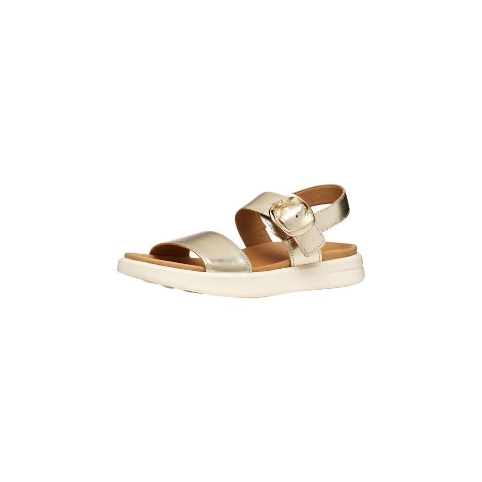 Sandali In Pelle Geox Xand - Oro Chiaro