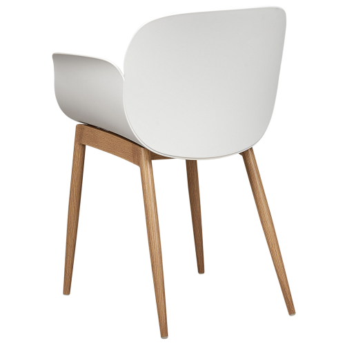 Beliani Set of 2 Dining Chairs ABILENE White 2