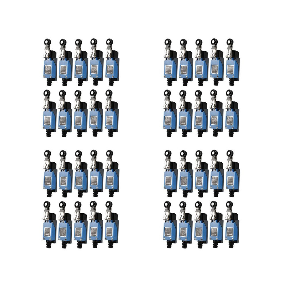 40Pcs Me-8104 Momentary Roller Arm Type Limit For Cnc Mill 5A 250V Me8104 6033081092323