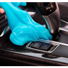Car Cleaning Gel Blue – Reusable Dust Removal Putty for Car Interior and Keyboard Deep Crevice Cleaning