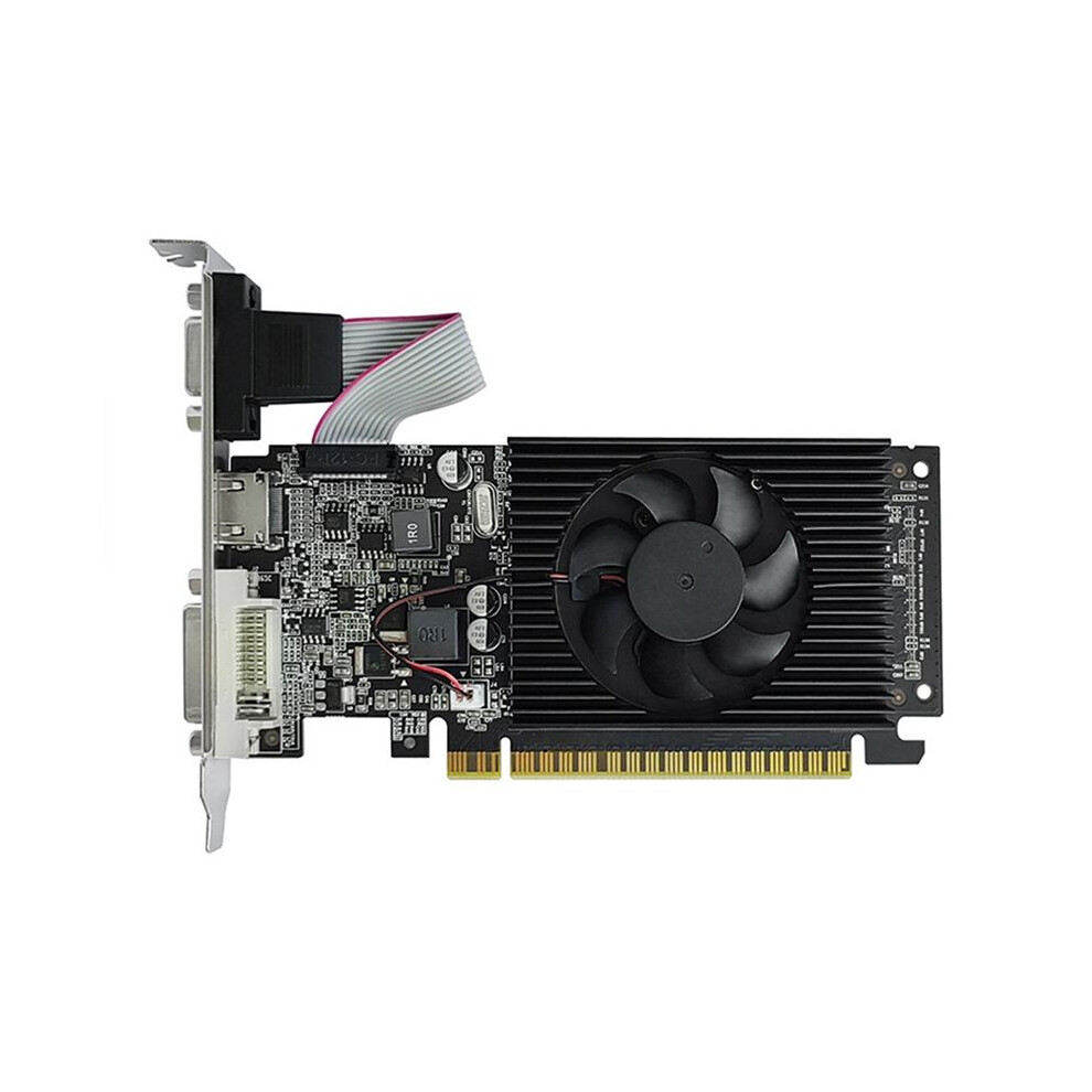 Gt210 1Gb Ddr3 64Bit Card Pcie 2.0 40Nm Gpu -Compatible+Vga+Dvi Desktop Video Card 6032583369582