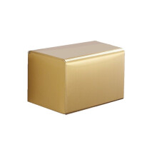 Estante para Papel Higiénico, Resistente Al Agua, Accesorio para Baño, Estante Dorado para Papel Higiénico