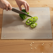 28x38cm Glass Chopping Board Kitchen Worktop Saver