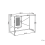 Beliani Home Office Desk HARJO 100 cm 50 cm with Storage Black 3