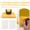 Paint  Tool,Paint  Trimmer with 2 Refill Pads,Paint Edgers Painting for Decking,Walls,Ceiling  Painting Tool 4