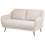 Beliani Sofa 2 Seater EIBY Boucle Beige 5